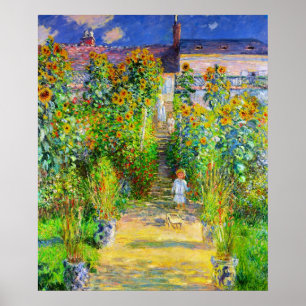 Monet-Garten Poster