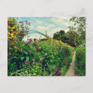Monet-Garten Postkarte