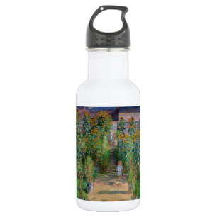 Monet Garten Vetheuil Impressionistisches Blumen G Edelstahlflasche