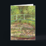 Monet Geburtstags-Karte Karte<br><div class="desc">Künstler: Monet 1840-1926. Schöne Malereien von einem wahren Meister! Dankbar sind sie im public domain und für alle uns,  zum hier zu genießen!</div>