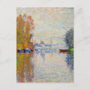 Monet - Herbst auf der Seine in Argentinien  Postkarte