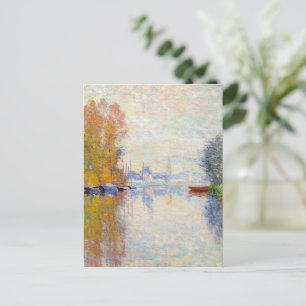 Monet - Herbst auf der Seine in Argentinien Postkarte