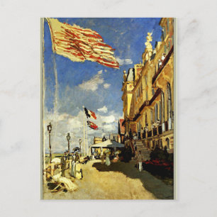 Monet - Hotel des Roches Noires, Trouville Postkarte