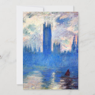 Monet - Houses of Parliament, Westminster Karte