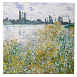 Monet - Ile Aux Fleurs nähe Vetheuil Fliese