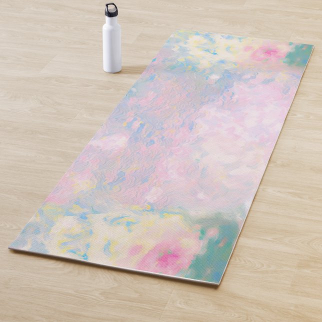 Monet Impressionist Style Malerei Yogamatte (Beispiel)