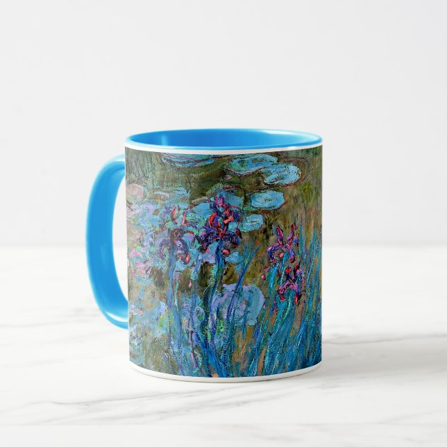 Monet - Ire und Water-Lilies Tasse (Vorderseite Links)