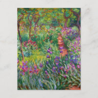 Monet Iris Garden