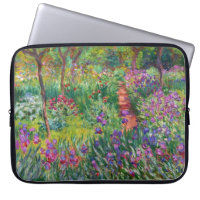 Monet Iris Garden - Giverny Laptop Sleeve