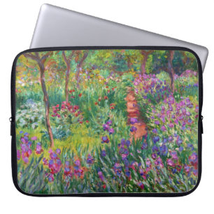 Monet Iris Garden - Giverny Laptop Sleeve
