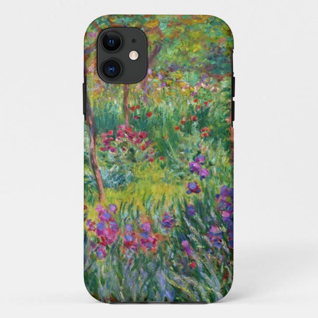 Monet Iris-Garten an Giverny iPhone Fall Case-Mate iPhone Hülle (Rückseite)