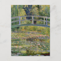 Monet Japanese Bridge Water Lily Pond Landschaft