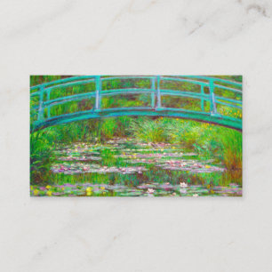 Monet japanische Brücke und Water Lilies Begleitkarte