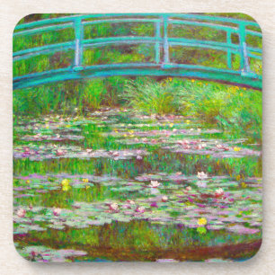 Monet japanische Brücke und Water Lilies Getränkeuntersetzer