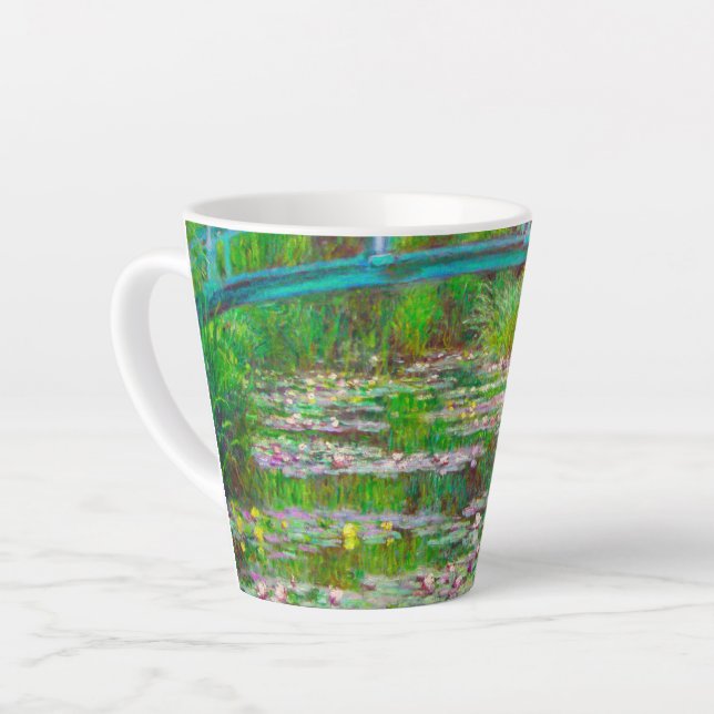 Monet japanische Brücke und Water Lilies Milchtasse (Linke Ecke)