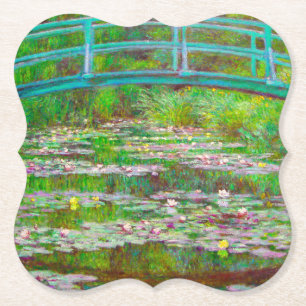 Monet japanische Brücke und Water Lilies Untersetzer