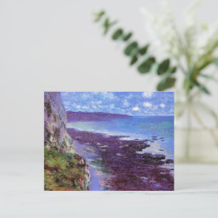 Monet - Klippe bei Dieppe, Postkarte