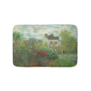 Monet Künstlergarten in Argenteuil Malerei Badematte