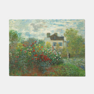 Monet Künstlergarten in Argenteuil Malerei Fußmatte