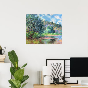 Monet - Landschaft in Port-Villez, Poster