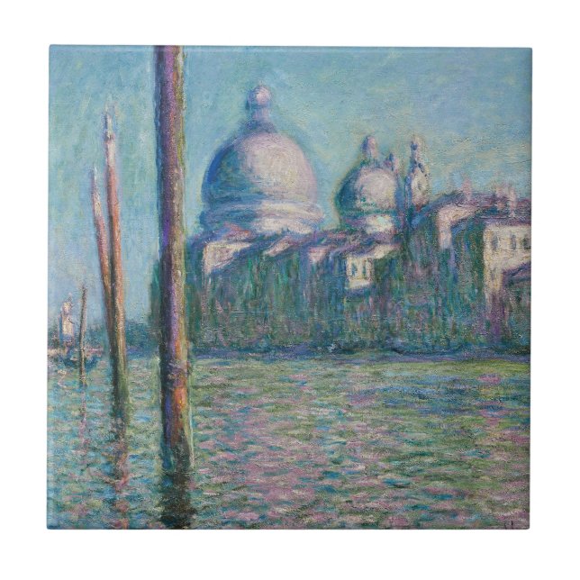 Monet - Le Grand Canal Fliese (Vorderseite)
