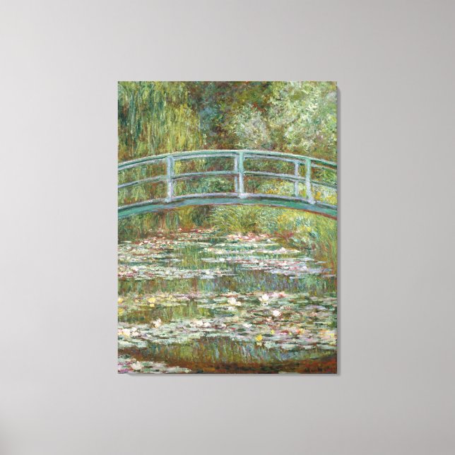 Monet Leinwanddruck (Vorderseite)
