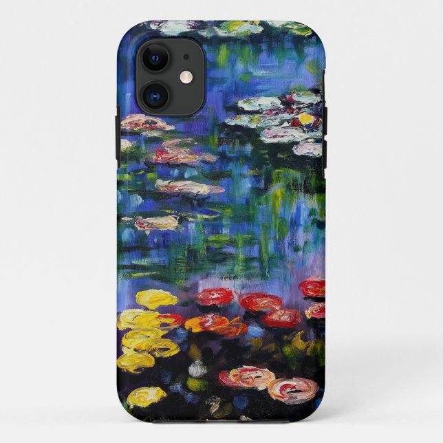 Monet Lila Water Lilies iPhone 5 Fall Case-Mate iPhone Hülle (Rückseite)