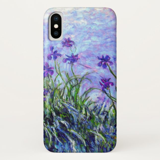 Monet Lilac Irises Case-Mate iPhone Hülle (Rückseite)