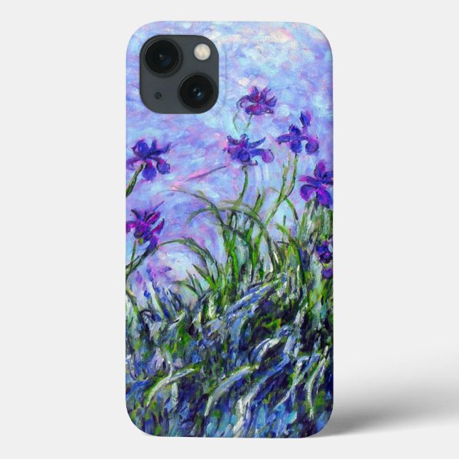 Monet Lilac Irises Case-Mate iPhone Hülle (Rückseite)