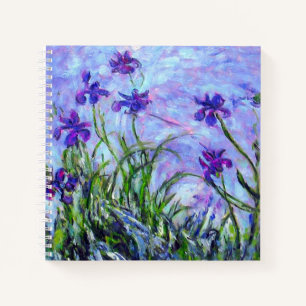  Monet Lilac Irises Notizbuch