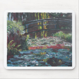 Monet Lilien-Teich Mousepad