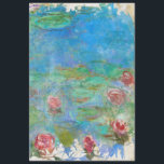 ** Monet Lily Pond Floral AR23 Vintag Decoupage Seidenpapier<br><div class="desc">Energetisch Enhanced Classic Art - Grunge Monet Water Lilies Floral Classic Berühmtes Gemälde Künstlerische Einzigartige Kreative Moderne und Romantische Decoupage Monet Lily Pond Floral Vintag mit Imitate Grunge Background Abstrakt Alte Handwriting DECOUPAGE TISSUE PAPER. Es gibt ein reichhaltiges Aquamarines Blau, um die Sinne zu wecken. (SEARCH AR23 für ähnliche Entwürfe)...</div>