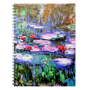 Monet - Los Nenufares (Wasserlilien) Notizblock