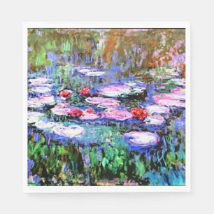 Monet - Los Nenufares (Wasserlilien) Serviette
