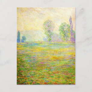 Monet Meadows - Giverne Postcard Postkarte