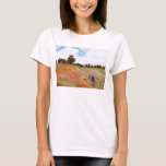 Monet Mohnblumen-T - Shirt<br><div class="desc">Monet Mohnblumen-T - Shirt. Öl auf Leinwand ab 1873. Eine von Monets, das am berühmtesten sind und von geliebten früheren Malereien, Coquelicots oder rote Mohnblumen kennzeichnet zwei Frauen, die mit ihren Kindern auf einem sonnigen Gebiet der roten Mohnblumen-Blumen gehen. Ein hübsches Geschenk für Fans von Monet, von roten Mohnblumenmalereien, von...</div>