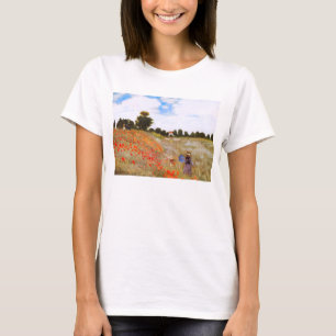 Monet Mohnblumen-T - Shirt