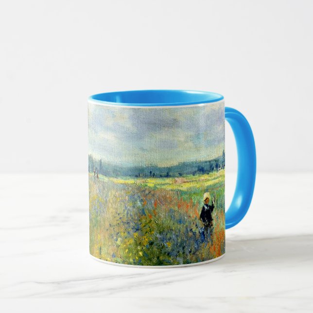 Monet - Mohnfeld, Argentinien Tasse (VorderseiteRechts)