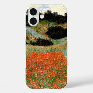 Monet - Mohnfelder im Tiefen bei Giverne iPhone 16 Plus Hülle