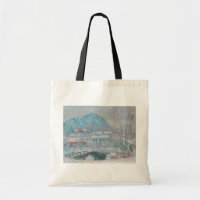 Monet - Norwegen, Sandviken Village in der Tasche