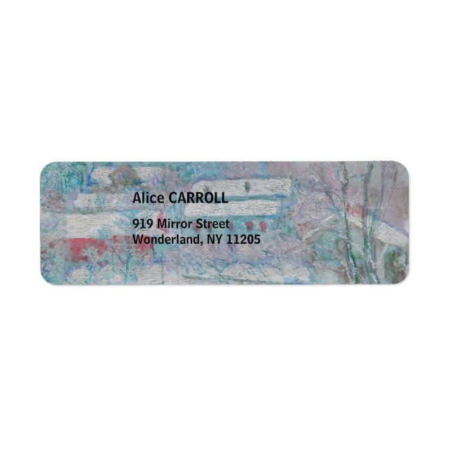 Monet - Norwegen, Sandviken Village in Snow (Vorne)