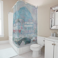 Monet - Norwegen, Sandviken Village in Snow