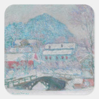 Monet - Norwegen, Sandviken Village in Snow
