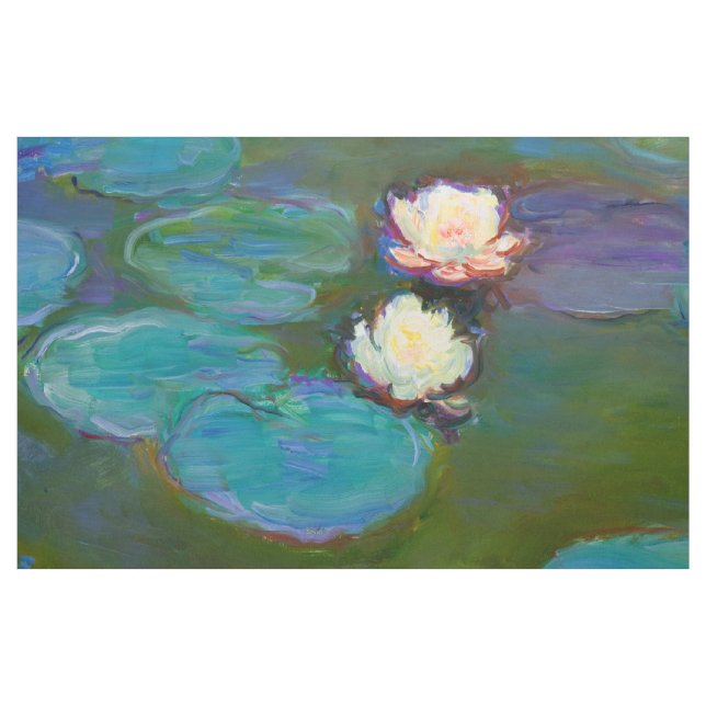 Monet Nympheas (1897-1898), Fine Art Stoff (Yard (91,4 cm))