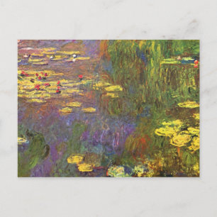 Monet Nympheas Water Pflanze Postkarte