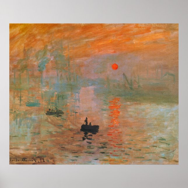 Monet Painting Poster (Vorne)