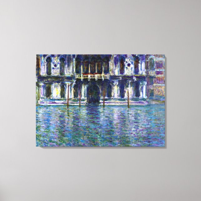Monet - Palazzo Contarini, 1908 Leinwanddruck (Vorderseite)