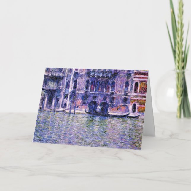 Monet - Palazzo da Mula Karte (Vorderseite)