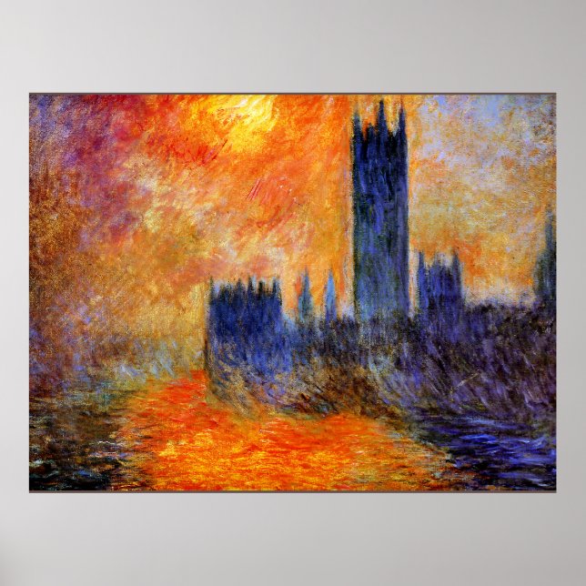 Monet - Parlament Sun Poster (Vorne)