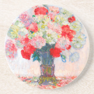 Monet Peonies Getränkeuntersetzer